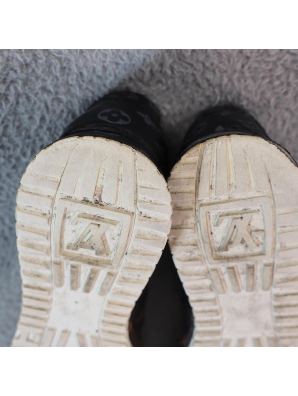 Louis Vuitton Run Away Size 11 / 47? Monogram Canvas Low Top - Picture 9 of 15